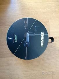CUFFIE IN EAR SHURE AONIC. 3 BLACK. NUOVO