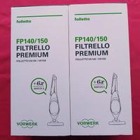 2 Confezioni Filtro Premium Vorwerk FP 140 FP 150