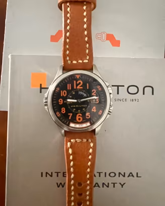 Hamilton khaki navi air race gmt automatic