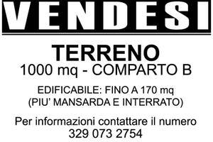 Terreno Edificabile