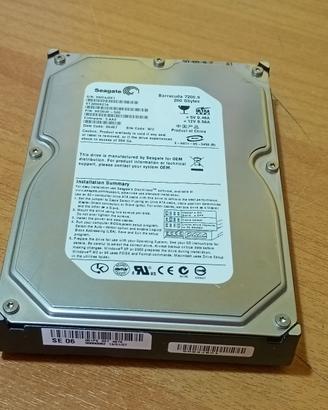 UNITÀ HDD SEAGATE MOD. ST3200827A BARRACUDA 7200.9