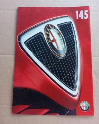 Alfa Romeo 145 Depliant Brochure originale 1998