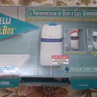 Porta spazzolini elettrico sterilizzatore