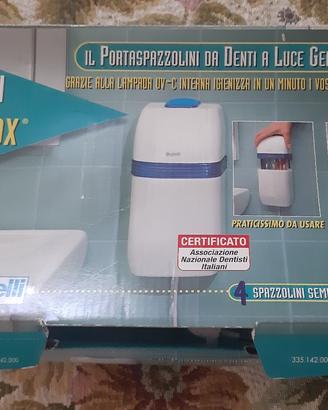 Porta spazzolini elettrico sterilizzatore