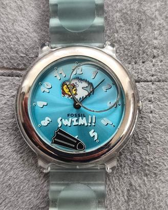 Orologio Fossil Swim JR-7774 Vintage Anni '90 