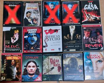 Dvd horror/ thriller ex-noleggio 