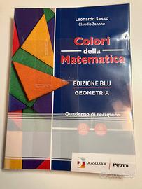 Libro di geometria “I colori della matematica 1”