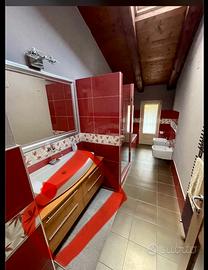 Mobile bagno in legno artigianale