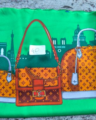 scampolo in seta Louis Vuitton 
