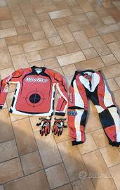 Tuta completino minicross/miniquad bambino