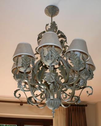 lampadario d'arte Le Flamant
