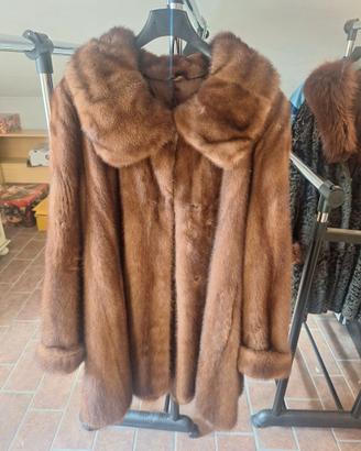 PELLICCIA DI VISONE ALTA PELLICCERIA TG 44/46