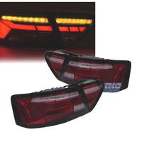FANALI AUDI A5 11-16 LED ROSSO FUMÉ