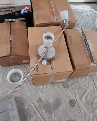 Lampadario faretti