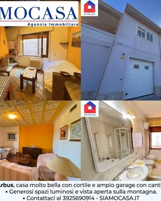 Casa molto bella con cortile e ampio box auto