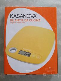 Bilancia da cucina digitale slim 5 kg, gialla