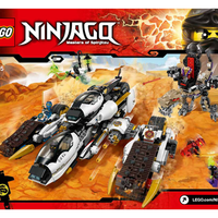 Istruzioni Lego NINJAGO Raider ultra sonico 70595