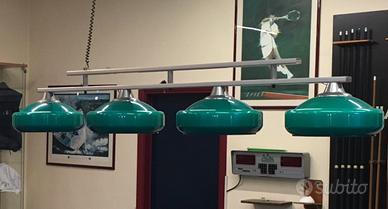 Lampadario biliardo.