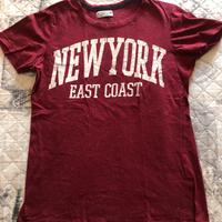 T-shirt Alcott bordeaux taglia S