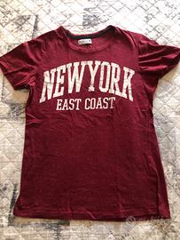 T-shirt Alcott bordeaux taglia S