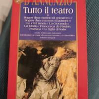 D'annunzio Tutto il teatro - Freud Opere