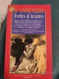 D'annunzio Tutto il teatro - Freud Opere