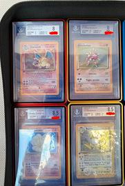 Carte pokemon set base prima edizione
