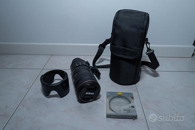 Nikon AF-S 70-200mm f/2.8 G ED VR II + Filtro NC