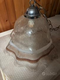 lampadario vetro murano