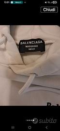 Felpa balenciaga