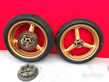COPPIA CERCHI ORO 17 pollici SUZUKI