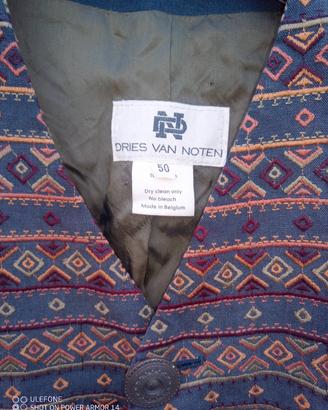 Dries Van Noten gilet Paisley vintage 
