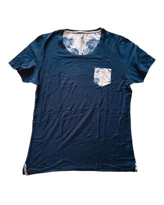 T-shirt Blu Taglia Xl