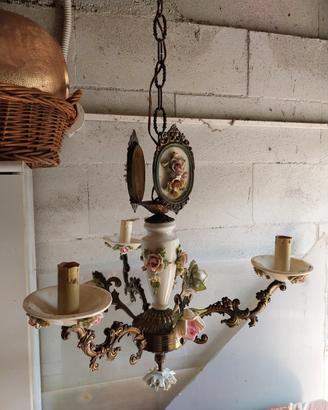 lampadario d'antan