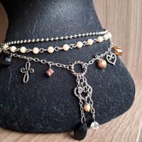 Collana girocollo Fossil stile Vintage 