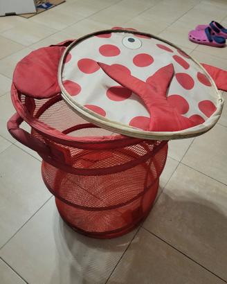 Cesto portagiochi ikea Korall Fisk