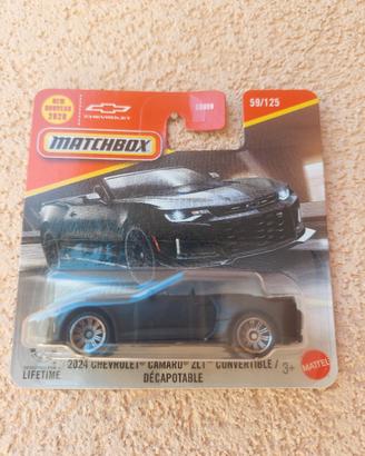 Auto Matchbox Camaro ZL1 Convertible Decapotable