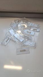 15 - Portabadge Acrilico 70x30 mm Trasparente