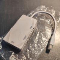 Convertitore 3-in-1 VGA/DVI/HDMI per MAC
