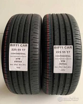 2 gomme 225 55 17 continental a1079