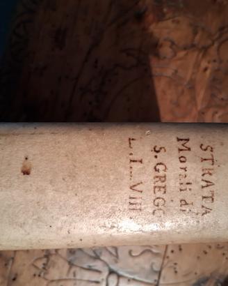 Libro anno 1714 Strata morali