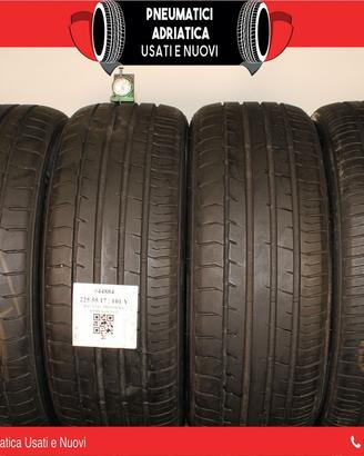 4 Gomme 225 55 R 17 Davanti al 75% SPED GRATIS