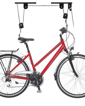 Porta bici da soffitto