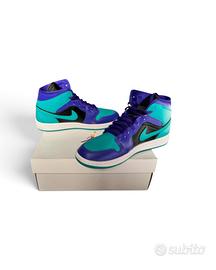 Air Jordan 1 Mid “Black Grape” - Taglia 42.5 EU