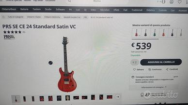 PRS SE CE Standard Satin VC