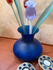 Vaso e porta candele
