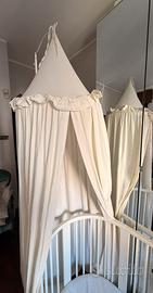 Tenda a baldacchino per lettino