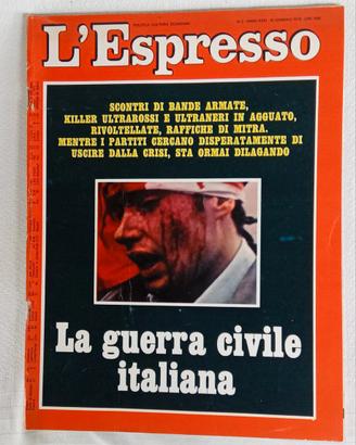Rivista settimanale l'espresso n.2 1978