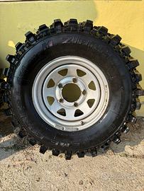 Ziarelli extreme forest 235/85 r 16 + cerchi Dakar