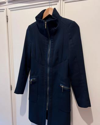 Cappotto blu donna marchio Zara